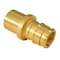 Apollo Apollo PEX-A 1/2 in. Expansion PEX in to X 1/2 in. D Sweat Brass Male Adapter EPXMS1212 - alternate 3